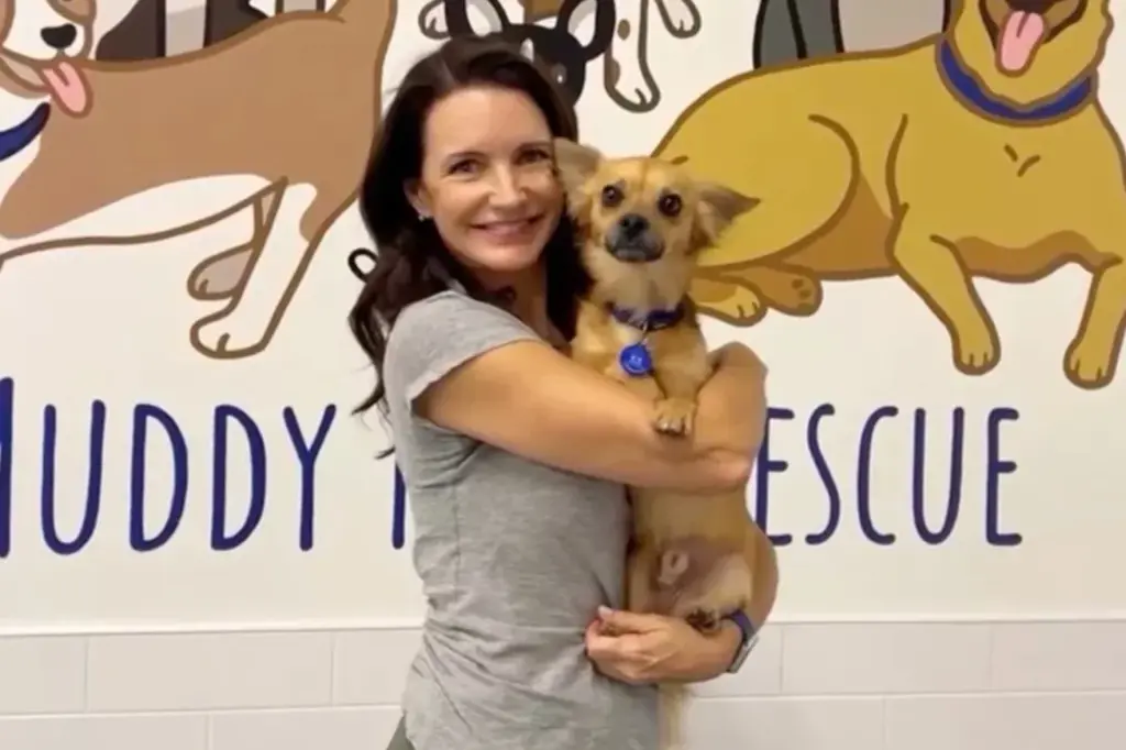 Star Power Meets Rescue: How Actress Kristin Davis Found Her Newest Family Member Through Muddy Paws Rescue