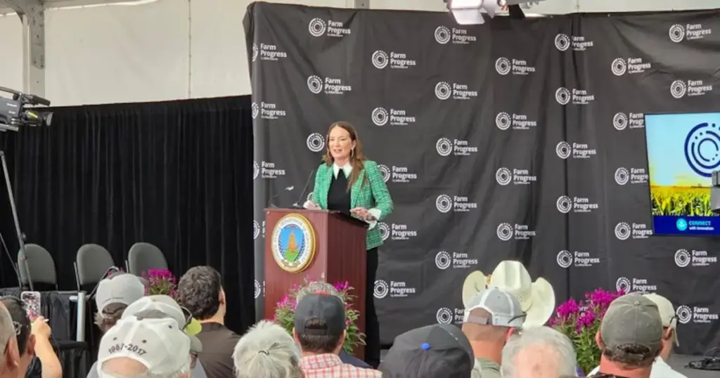 Streamlining the Harvest: USDA Secretary Brooke Rollins Details Technology Infrastructure Overhauls, Spending Cuts at Farm Progress Show