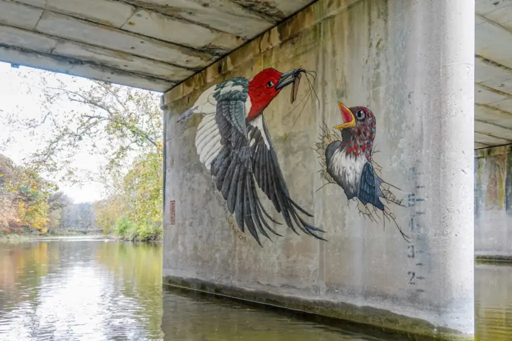 Wings Over the Wabash: How a Stunning New Mural in Warren County is Bridging Art, Conservation, and Community